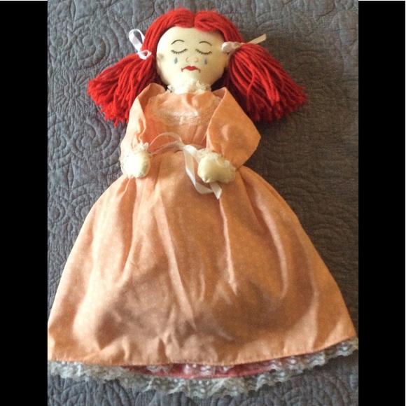 Vintage TopsyTurvy Awake/Happy And Asleep/Sad Doll - Picture 2 of 2